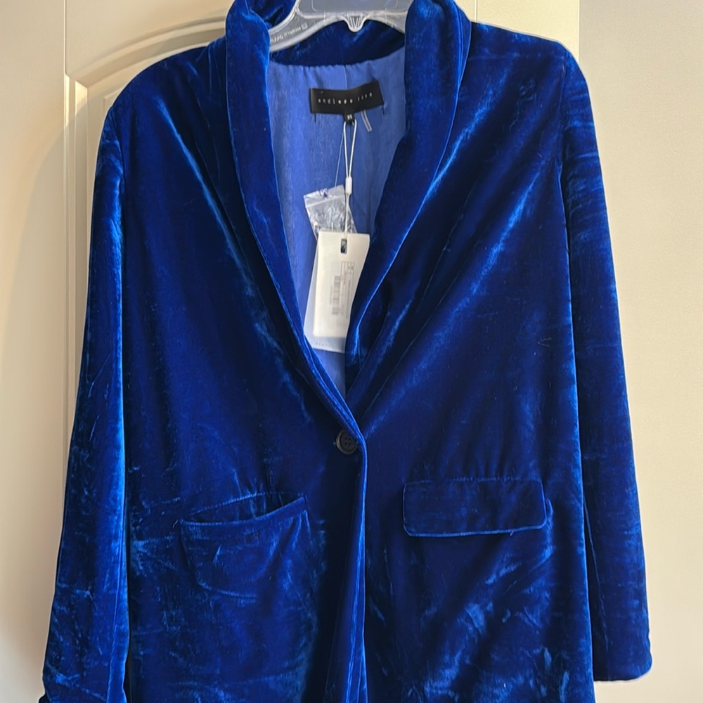Blue Suede Jacket